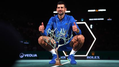 Highlights as Djokovic beats Dimitrov to claim seventh Paris Masters title