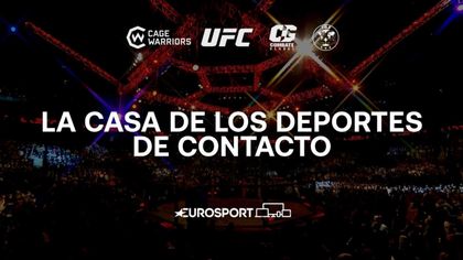 Fin de semana completo con UFC, Combate Global y boxeo en Eurosport
