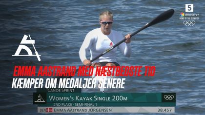 Emma Aastrand med næstbedste semifinaletid - Kæmper om medaljer senere