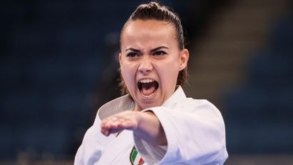Viviana Bottaro di bronzo: prima medaglia azzurra nel karate
