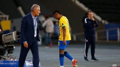 Jesus sent off for horror challenge as Brazil progress to Copa semis