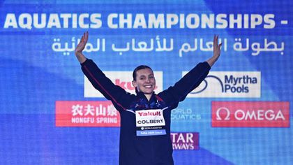 'So amazing' - Colbert wins first title of her career with women’s 400m medley gold