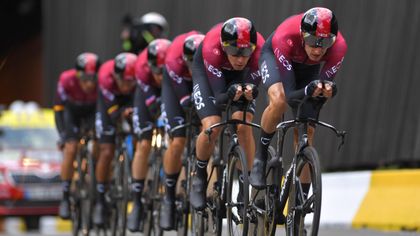 'That was quality' - Team Ineos set red-hot pace in time trial