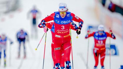 ‘What a race’ - Klaebo holds off Nyenget for men’s mass start win in Oslo