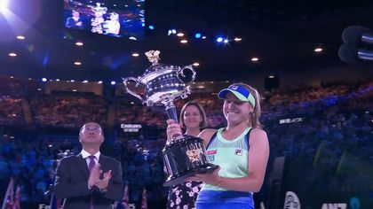 Australian Open | Kenin prijsuitreiking en speech