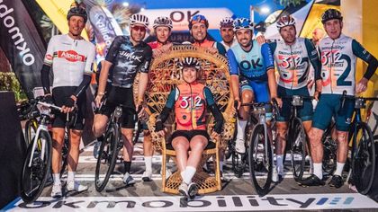 Annemiek Van Vleuten, disfrutando de la Mallorca 312 con miles de ciclistas y otras leyendas