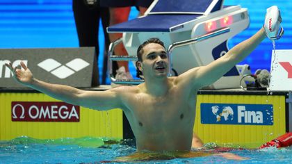 Hungary's Milak breaks Phelps' 200 butterfly world record