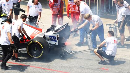 Haas 'remain confident' Schumacher to take part in Spanish GP qualifying despite fire