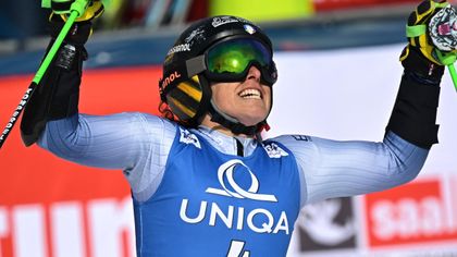 Brignone wins final giant slalom race of season in Saalbach, as Gut-Behrami takes overall title
