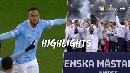 Highlights: Malmö vinder mesterskabet efter højintens guldduel mod Elfsborg