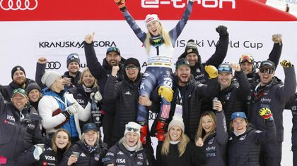 ‘It’s indescribable’ – Shiffrin in disbelief after equalling Vonn’s record
