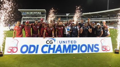 West Indies beat England by four wickets to win ODI series