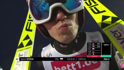 Watch: Kamil Stoch’s winning jump in Lillehammer