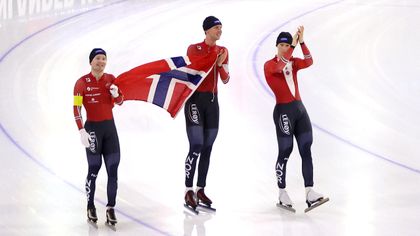 Norway clock world record to claim European speed skating gold