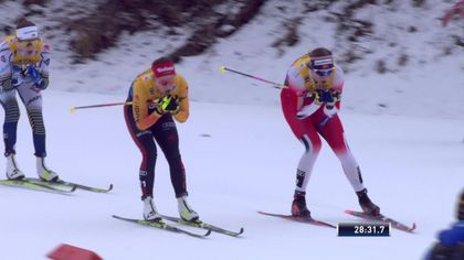 Hennig im heißen Kampf um Weltcup-Sieg bei Tour de Ski in Val di Fiemme