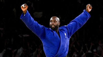 'He's done it in style' - Riner celebrates as French fans go wild after judo gold