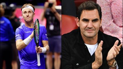 Federer, la inspiración de Ruud en el primer triunfo de Europa: "Cuando Roger está en las gradas..."