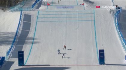 Une place en demi-finale de skicross dans la poche : le run parfait de Place en vidéo
