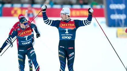 ‘What a race’ - Chanavat powers to victory in men’s sprint in Tour de Ski at Toblach