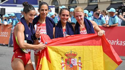 España se estrena en Múnich con una plata y un bronce en la prueba de maratón por equipos
