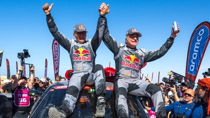 ‘We made history’ - Sainz wins fourth Dakar Rally title as Loeb takes final stage