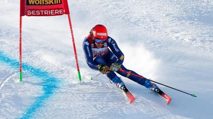 World Cup Alpine | Frederica Brignone wint eerste run in Sestriere