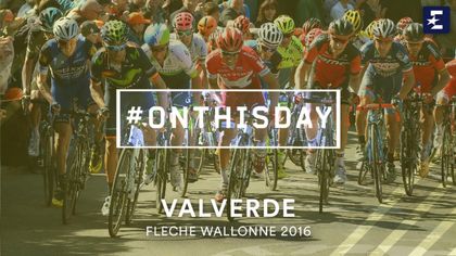 Tal día como hoy: Tercera Flecha Valona consecutiva para Valverde, dejando seco a Alaphilippe