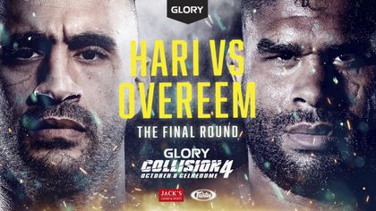 Kickboksen | Hari vs. Overeem 3 tijdens GLORY Collision 4 op 8 oktober