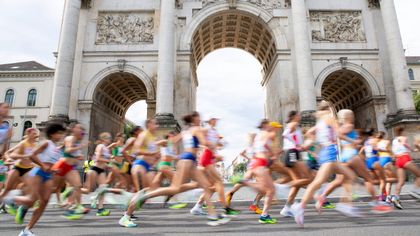 München-Marathon: Frauen kürzen ab, Männer laufen zu viel