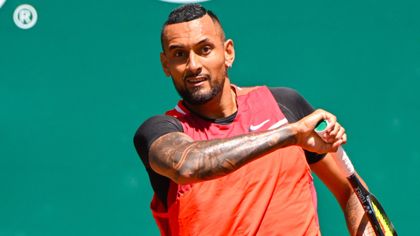 'A bit of adversity' - Kyrgios plays on 'instinct' after losing shoes before win
