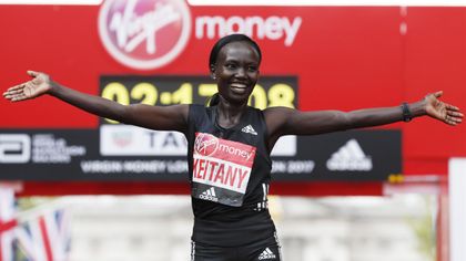 Keitany retires aged 39 due to back injury