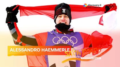 Afgjort med målfoto: Alessandro Haemmerle vandt på marginaler herrernes snowboard cross