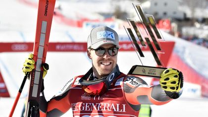 'I almost had a heart attack' - Kilde wraps up Super-G Crystal Globe in style