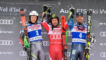 Hirscher continues to reign supreme in Val D'Isere