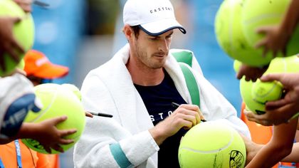 He’s back! Andy Murray in X-rated rant at box