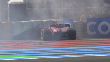 Drama um Leclerc: Ferrari-Pilot fliegt in Führung liegend ab