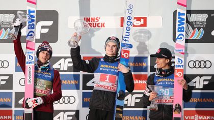 Lindvik doubles up at Innsbruck as Kubacki goes into the lead