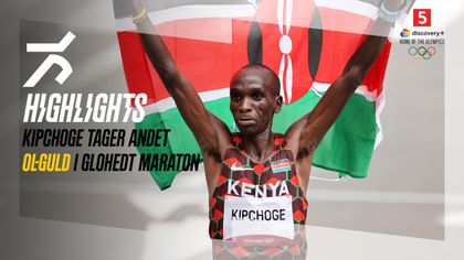 Highlights: Kong Kipchoge genvinder tronen i glohedt maraton – Abdi får flot placering