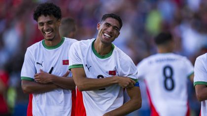 Watch as Hakimi scores sixth 'with a screamer' for Morocco against Egypt for bronze
