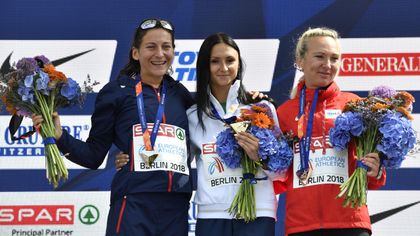 Mazuronak overcomes nosebleed to win European marathon