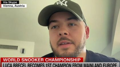 WK snooker | Brecel live op CNN na wereldtitel - "Het is een droom die uitkomt"