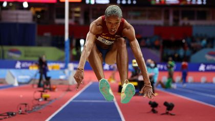 15,74m : Rojas améliore son record du monde du triple saut aux Mondiaux en salle