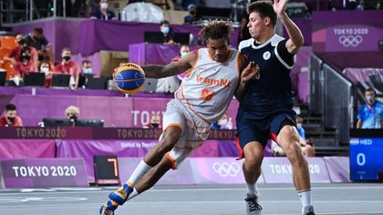 Tokyo 2020 | 3x3 basketballers beginnen met nederlaag en overwinning