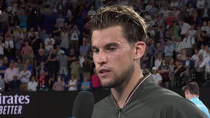 Australian Open : Interview post match Thiem