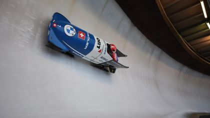 Vogt and Michel make 2-man bobsleigh history at La Plagne