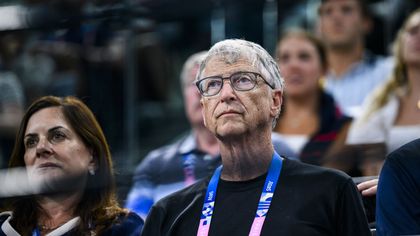 Who is Bill Gates’ Olympian son-in-law and which country does he represent?