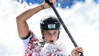 GB’s Franklin safely through to inaugural canoe slalom C-1 final