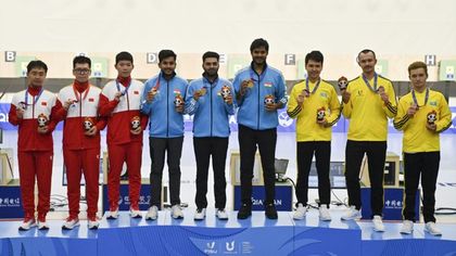 India continue to hit the target at the FISU World University Games