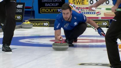 EK curling | Italië stoot via take-out drie stenen van Zweden uit het huis