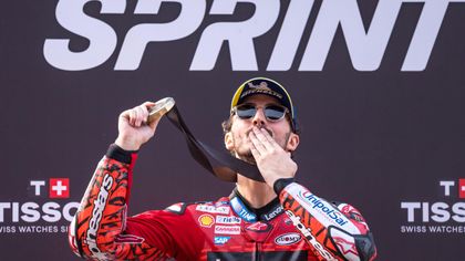 Bagnaia keeps MotoGP world title alive with win in Barcelona Sprint Race